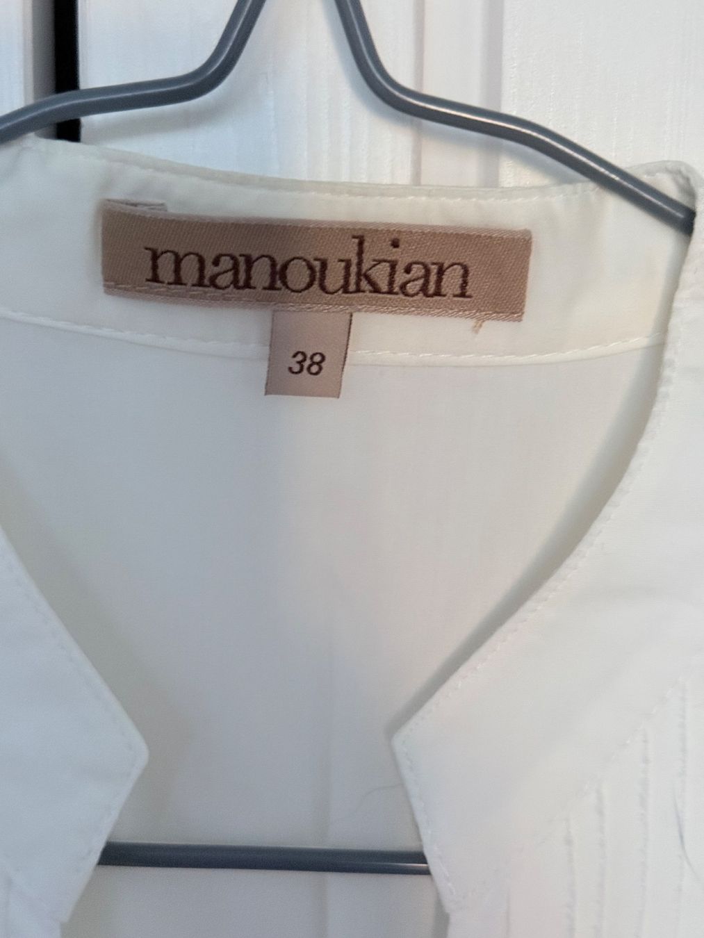 Camicette: Manoukian White Top, Size 38, Summer Essential! – Usato da Epalinges venduto da Lily2006 4
