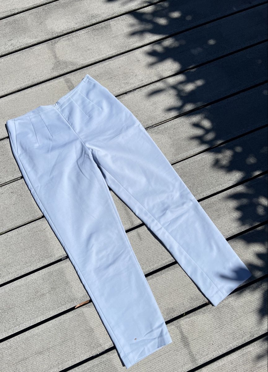 La Redoute Pantaloni: Light blue pants La Redoute S – Usato da St-Aubin FR venduto da claramathi