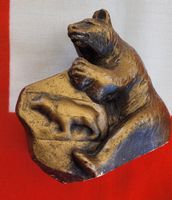 🇨🇭 Antiker Berner Bär mit Berner Wappen 350gr.