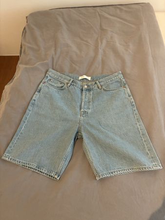 Samsøe Samsøe Denim Shorts Caribbean Blue Grösse 31