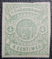 Luxemburg Kat. 26 * 1874 Kat. 280 Euro