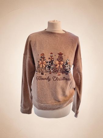 🎄Weihnachtspullover "Howdy Christmas", Grösse S. Neu!🎄