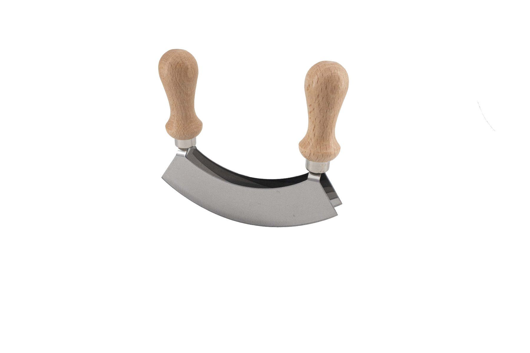 Coltelli da cucina: Edelstahl Kräuter Wiegemesser – Nuovo e nell'imballaggio originale da Pfäffikon ZH venduto da justnatur 1