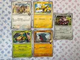 Diverse Pokemon Karten - Ewige Rivalen