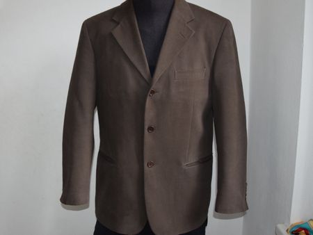 Herren Anzug Jacke/Sakko/Blazer Wolle gr. 50 (ca. L)