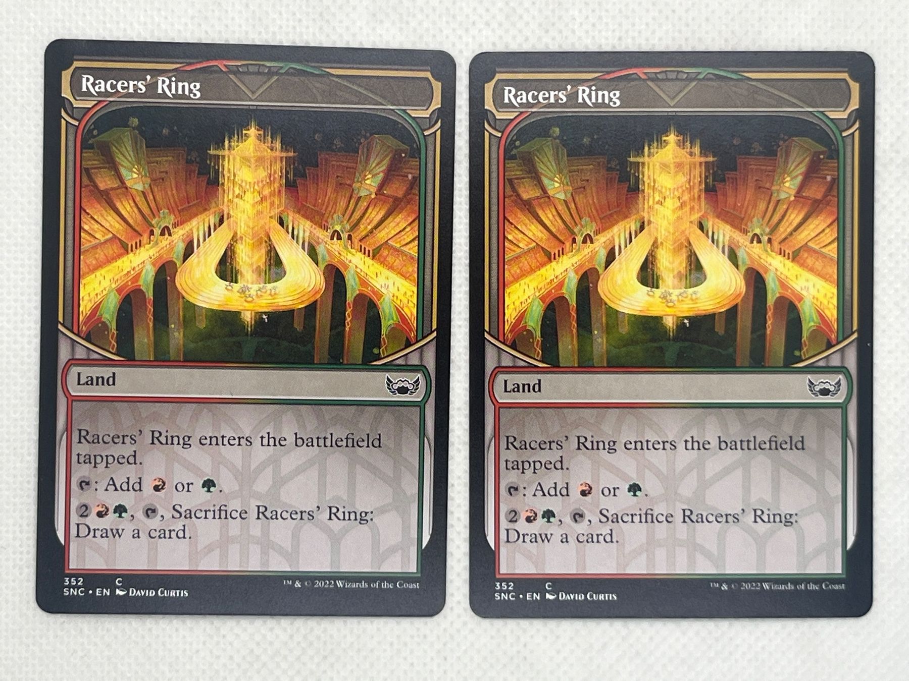 Magic The Gathering Carte collezionabili: 2x Racers' Ring – Usato da Hinterkappelen venduto da Kim1992