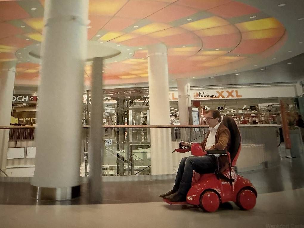 Sedie a rotelle: Rollstuhl elektrisch omnichair omniroll – Usato da Wetzikon ZH venduto da GOOD-WATER