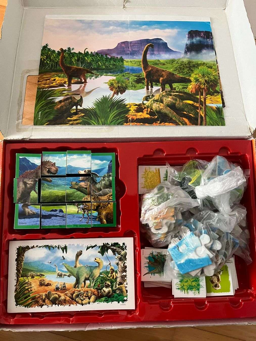 Clementoni Giochi: Disney Dinosaurier Lernspiel: Puzzels, Memory, Domino – Usato da Muttenz venduto da Juvenile33 1