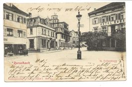 Rorschach (SG) Hotel Bodan - St. Gallerstrasse - 1907
