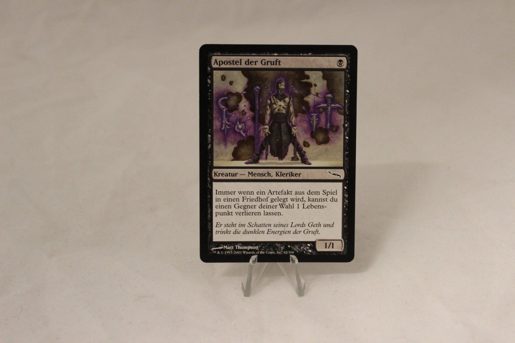 Magic The Gathering Carte collezionabili: Apostel der Gruft - Magic – Usato da Dulliken venduto da Sefty