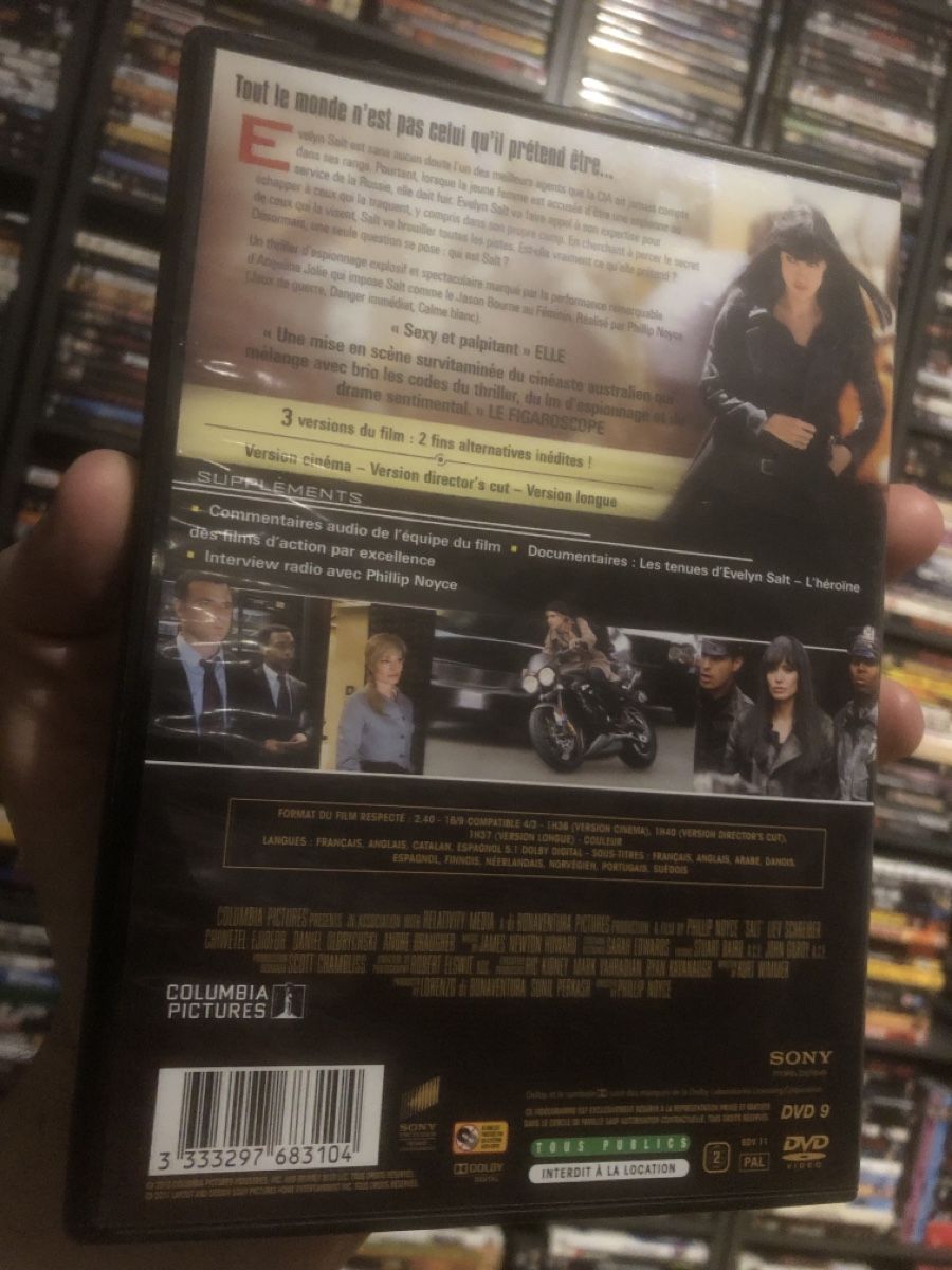 Tutti i DVDs: Salt - dvd – Usato da Lausanne venduto da fransadpop 1