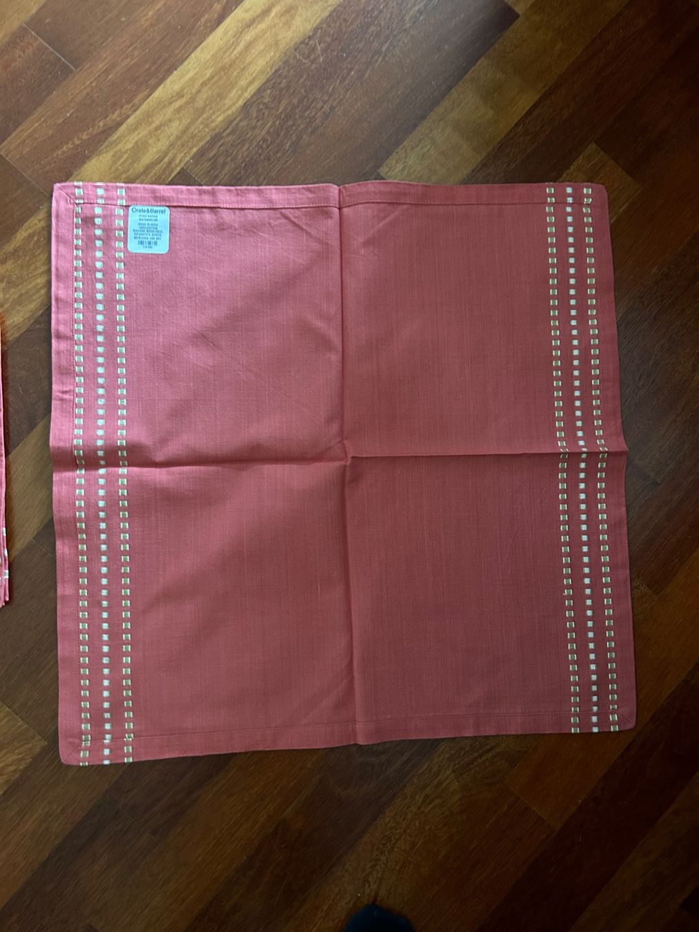 Tovaglioli: Servietten/Tischset Crate&Barrel 6stk Neu – Nuovo e nell'imballaggio originale da Zürich venduto da Nick345 1