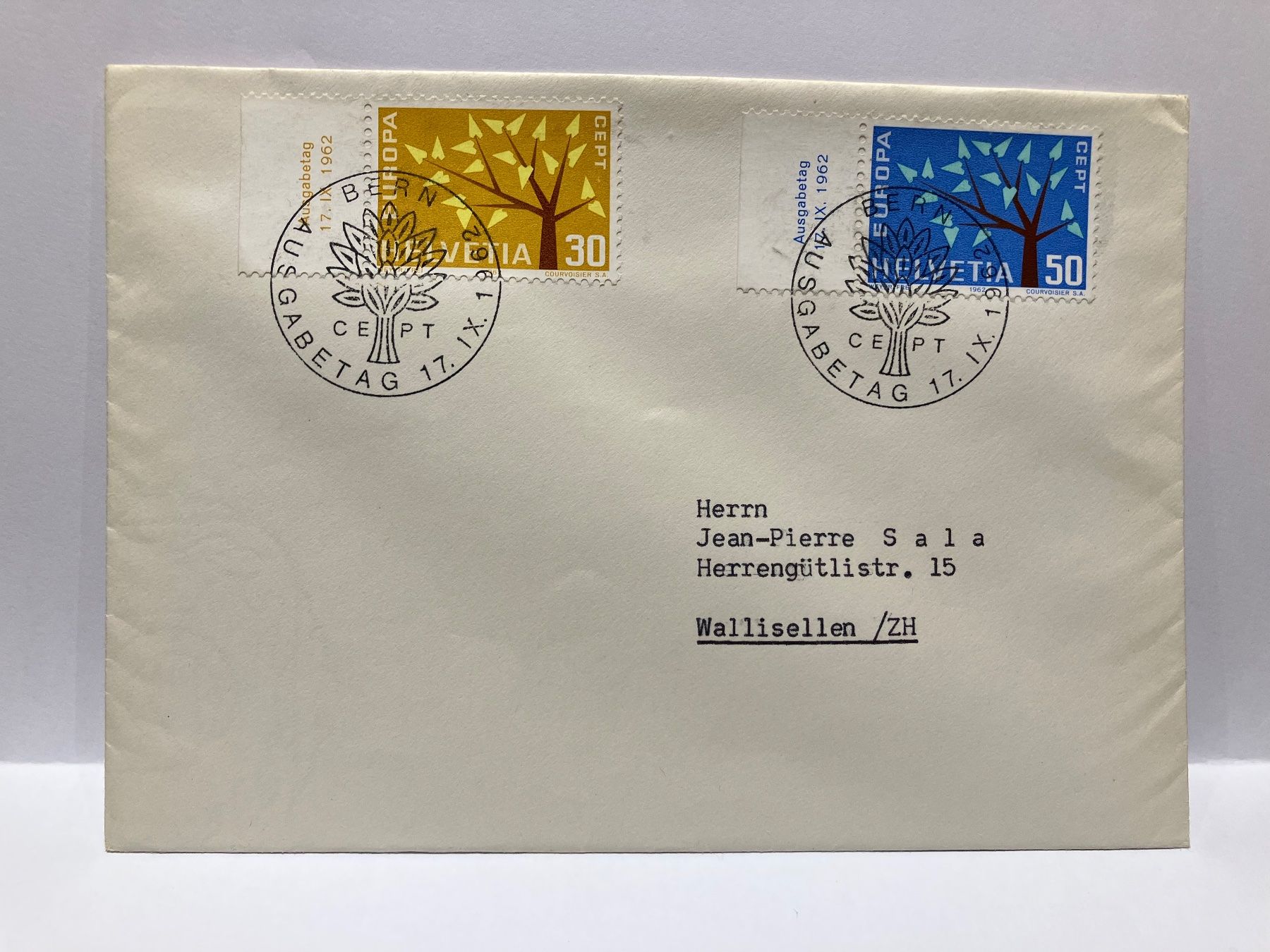 Tutti i francobolli: 1 FDC Satz 1962 – Nuovo (secondo la descrizione) da Koblenz venduto da Markenhimmel