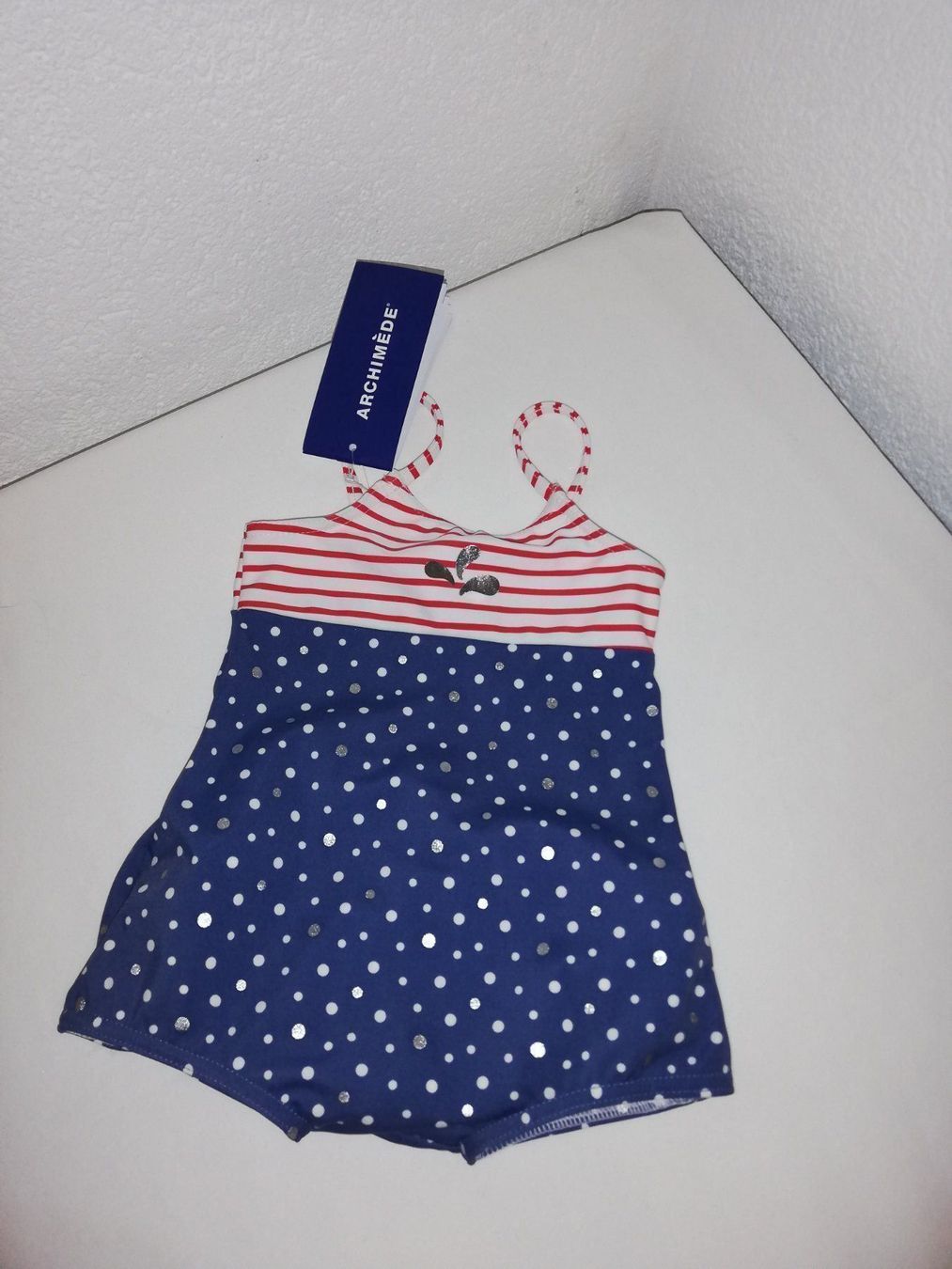 Costumi da bagno: Archiméde Badeanzug Gr 3-6monate Neu ab 1.- – Nuovo (secondo la descrizione) da Schweizersholz venduto da freyle1