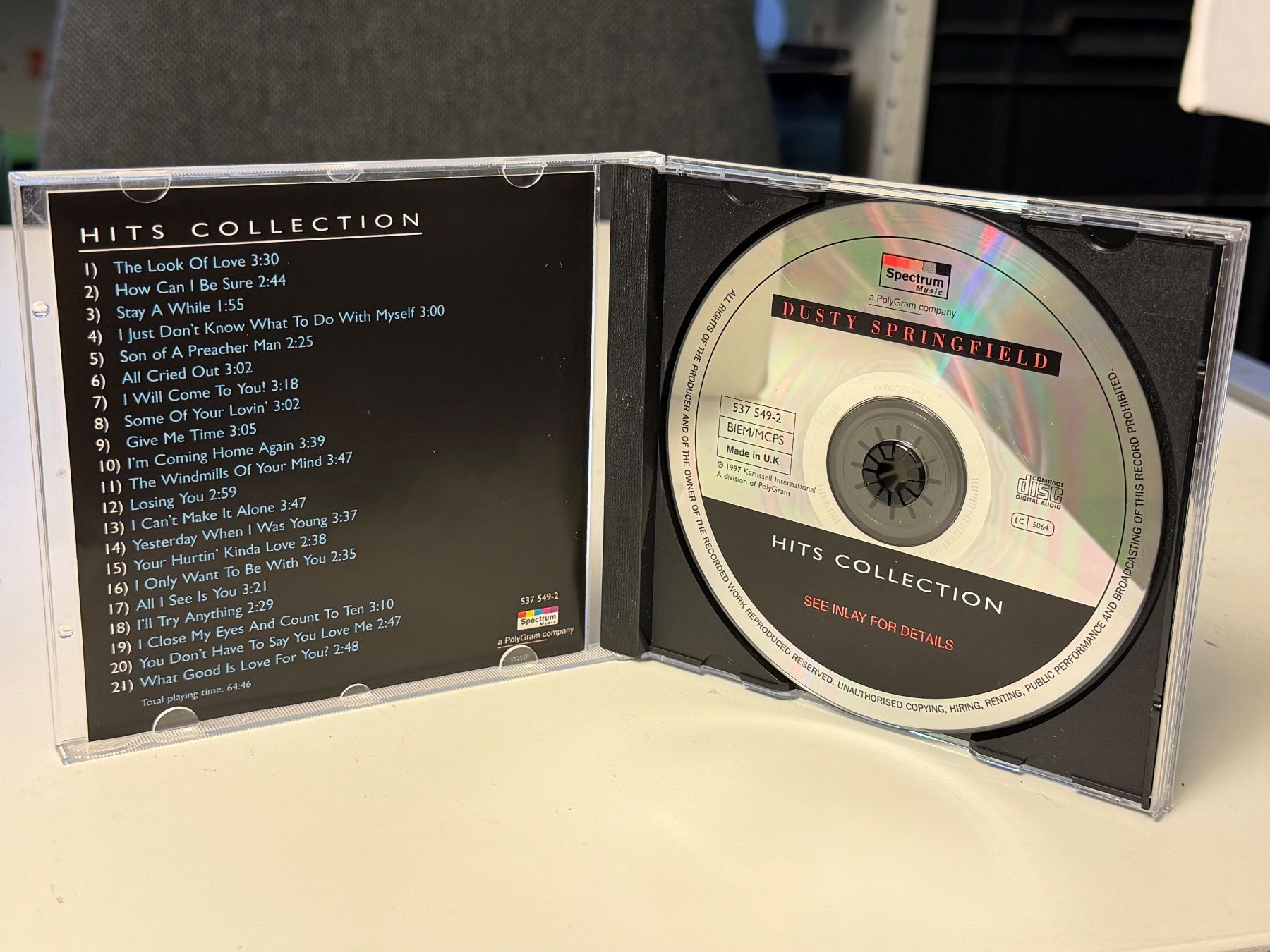 CD: Dusty Springfield - Hit Collection - HD23D – Nuovo (secondo la descrizione) da Küsnacht ZH venduto da Jazztilldawn 2