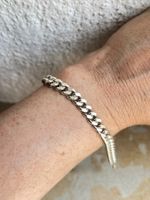 Elegantes Silberarmband, neuwertig, 21cm, Top Zustand!