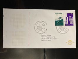 Niederlande 1988 illustrierter FDC Satz Erasmus Universität