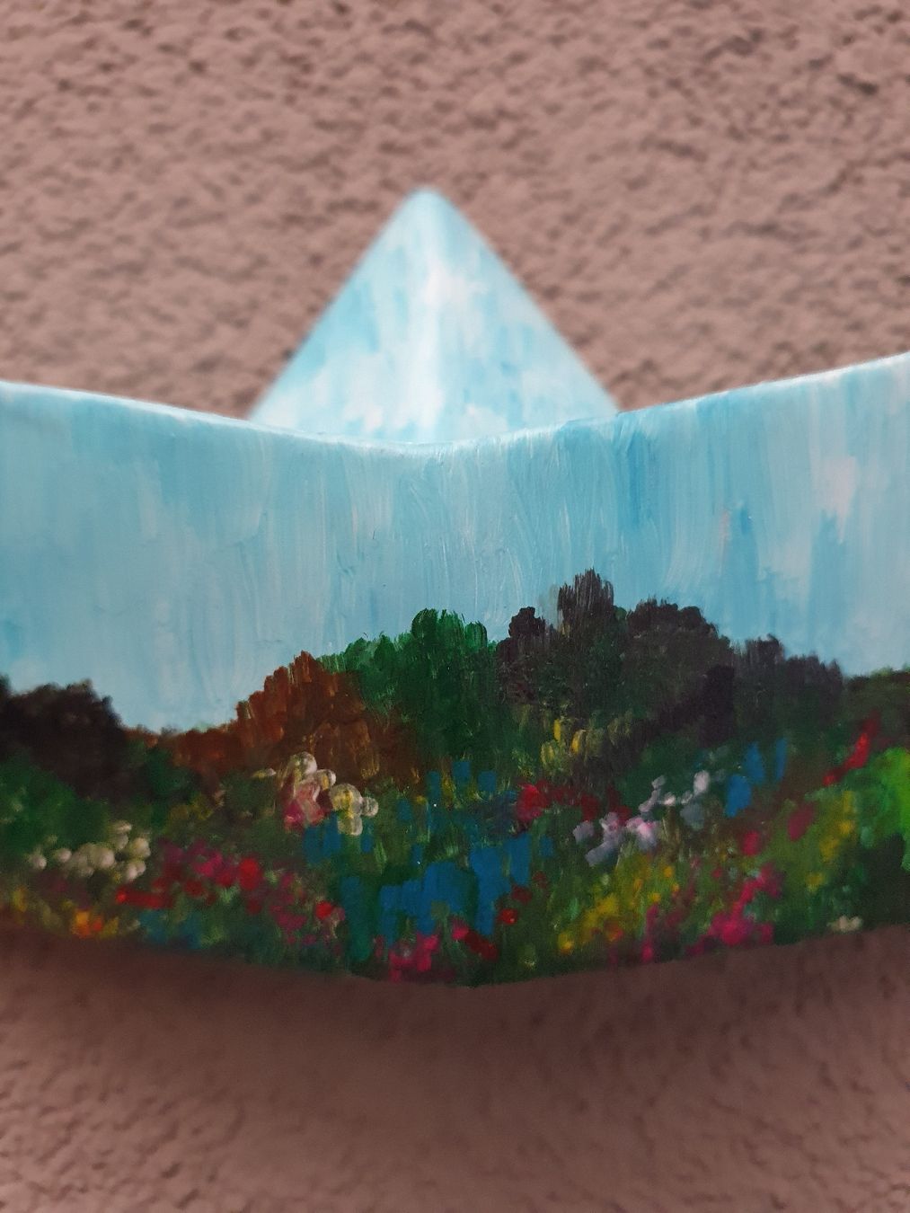 Gemälde: Unique handmade wall decoration boat art – Neu (gemäss Beschreibung) aus Klingnau von Soldekorarte 2