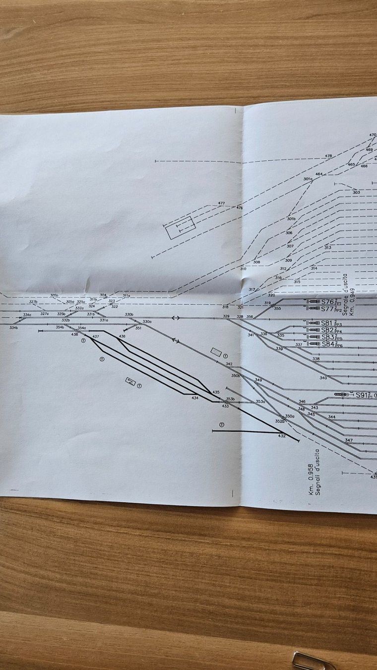 Documenti: SBB CFF FFS DOMO 2, Schematischer Plan & Dokumentation (f/i) – Usato da Glis venduto da dupont29 3