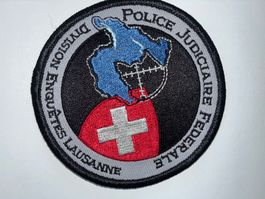 Original Patch Police Judiciaire Federale