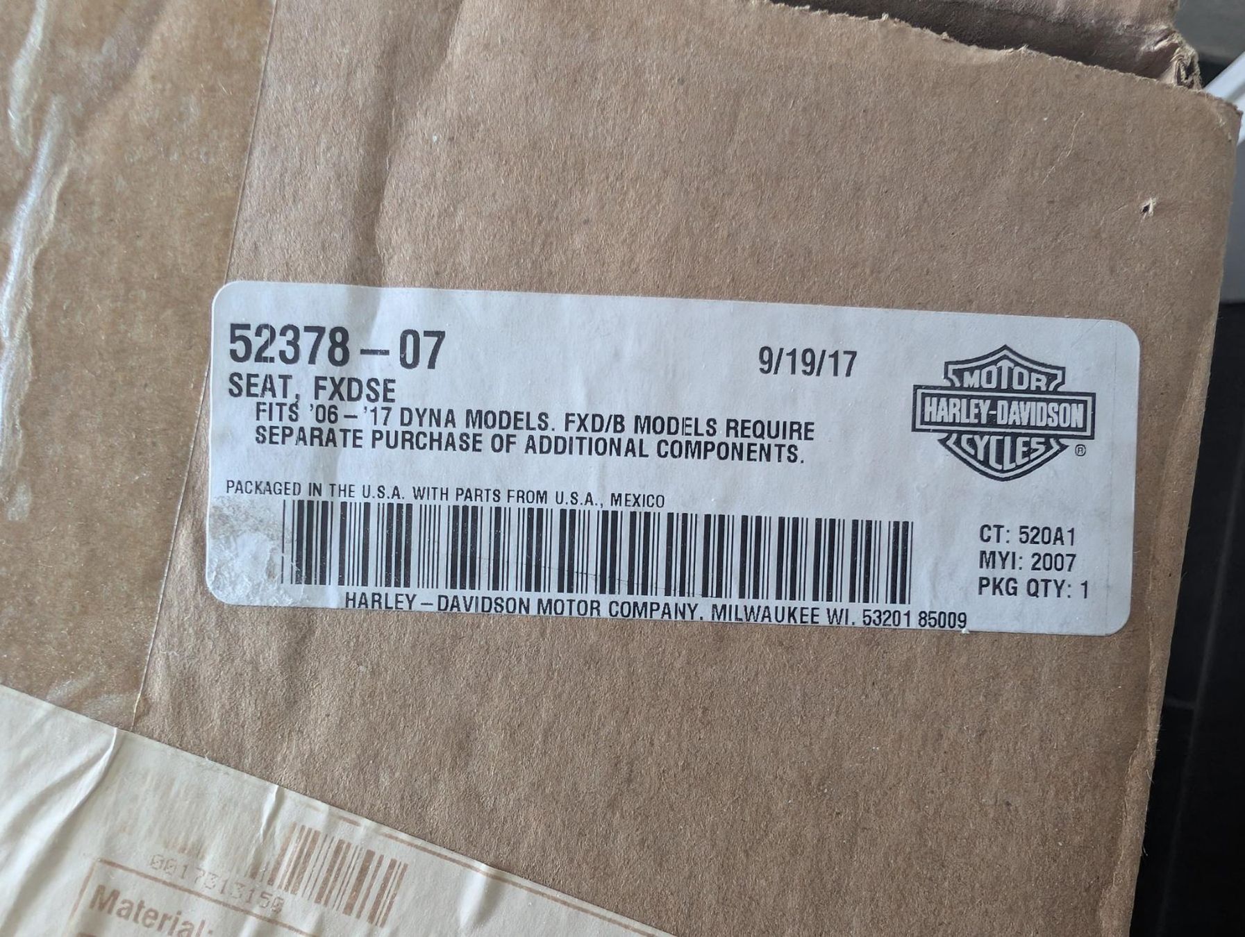 Harley-Davidson Tutti i ricambio per moto: Original Harley Davidson Low Profile Ledersitz 12 – Nuovo e nell'imballaggio originale da Aarau venduto da Lennz_17 2