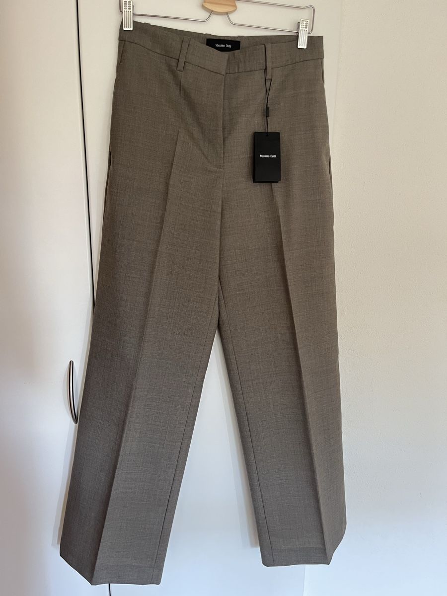 Massimo Dutti Pantaloni: Massimo Dutti Anzughose Gr.38 Wolle 100%, NEU – Nuovo e nell'imballaggio originale da Wädenswil venduto da Iana32 1