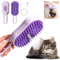 3-in-1 Katzen Dampfbürste Cat Steamer Katzenbürste Spray