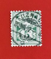 WERTZIFFER 5 RP 65B VOLLSTEMPEL UZNACH ST GALLEN 1902