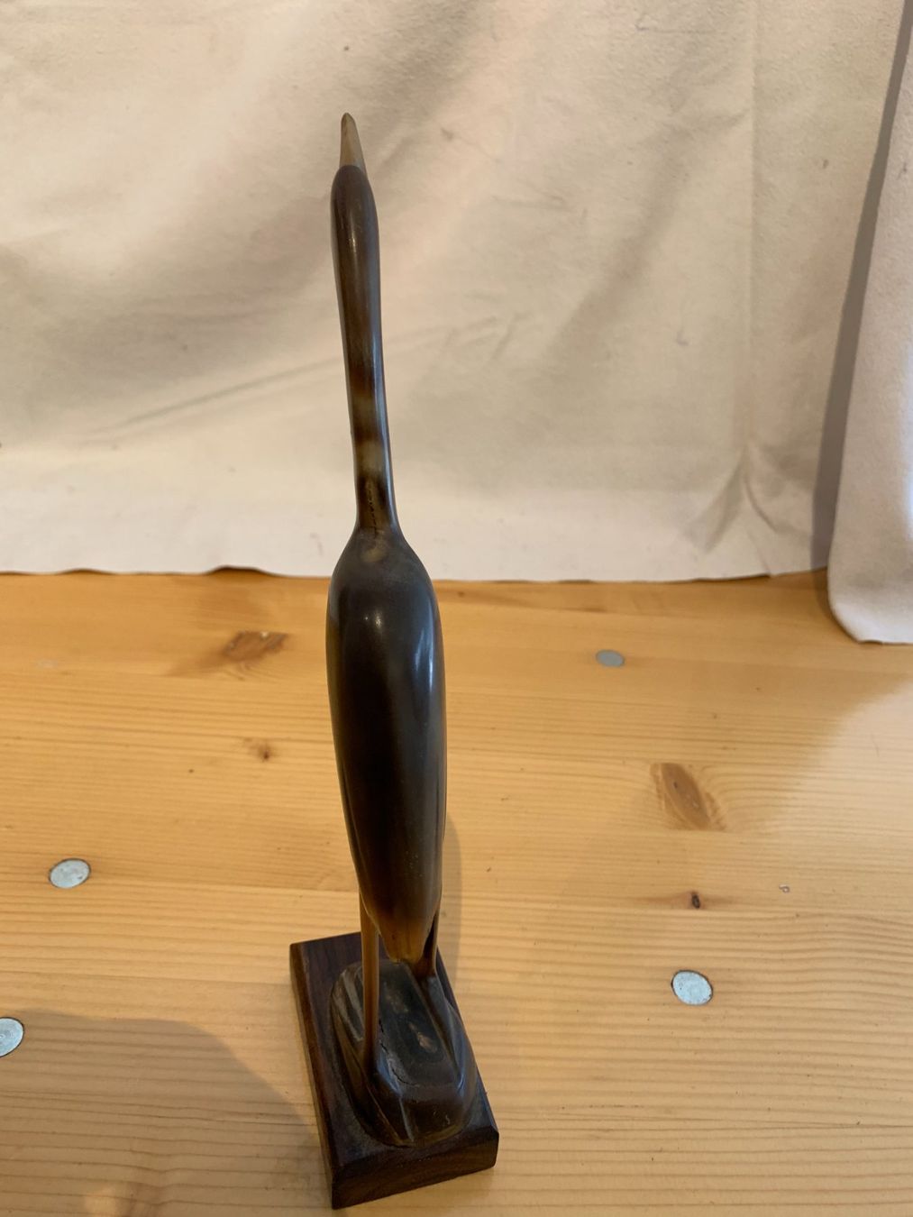 Figuren: Fischreiher aus Stein auf Sockel. – Gebraucht aus Mumpf von dadaboygugulini 5