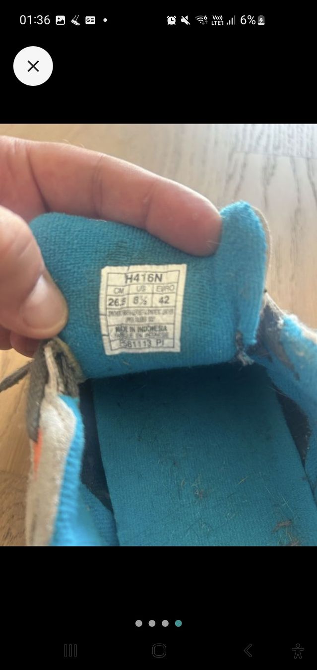 Asics Scarpe da uomo: Asics Gel Saga – Usato da Petit-Lancy venduto da sis_c98p 3