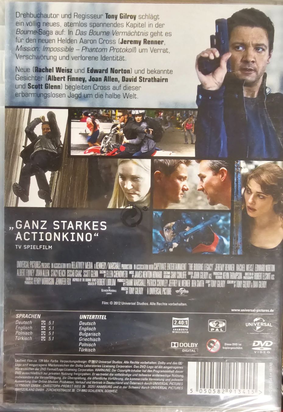 Tutti i DVDs: Das Bourne Vermächtnis – Nuovo e nell'imballaggio originale da Wahlen b. Laufen venduto da Cg10 1