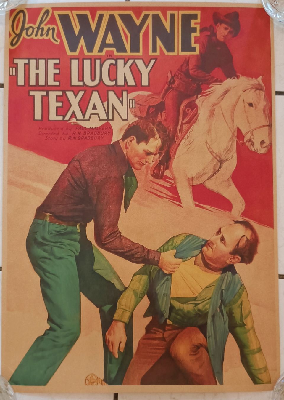Foto & Immagini: The Lucky Texan A3 Poster John Wayne – Nuovo (secondo la descrizione) da Luzern venduto da cryptonic79