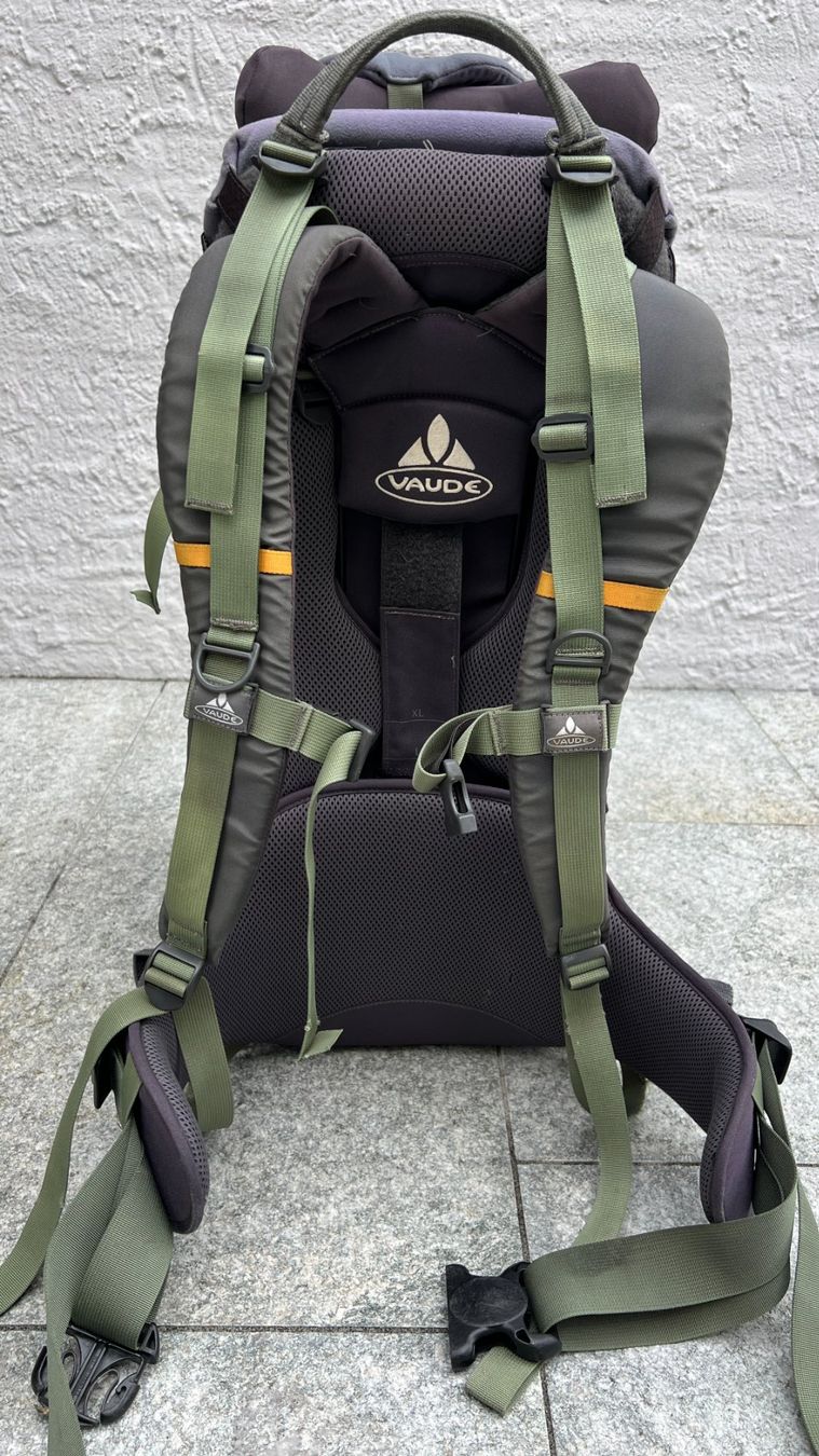 Vaude Marsupi portabebè: Wanderrucksack / Tragerucksack / Babytrage – Usato da Mosnang venduto da Com89 2