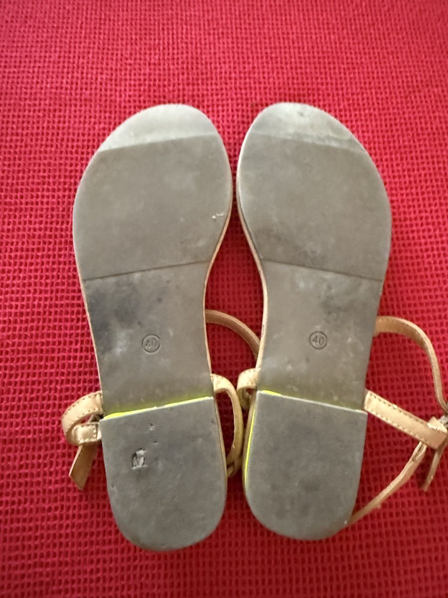 H&M Scarpe da donna: NEU***H & M SANDALE, GRÜN, Gr. 40**PREISWERT*** – Nuovo e nell'imballaggio originale da Zürich venduto da Ceca52 6