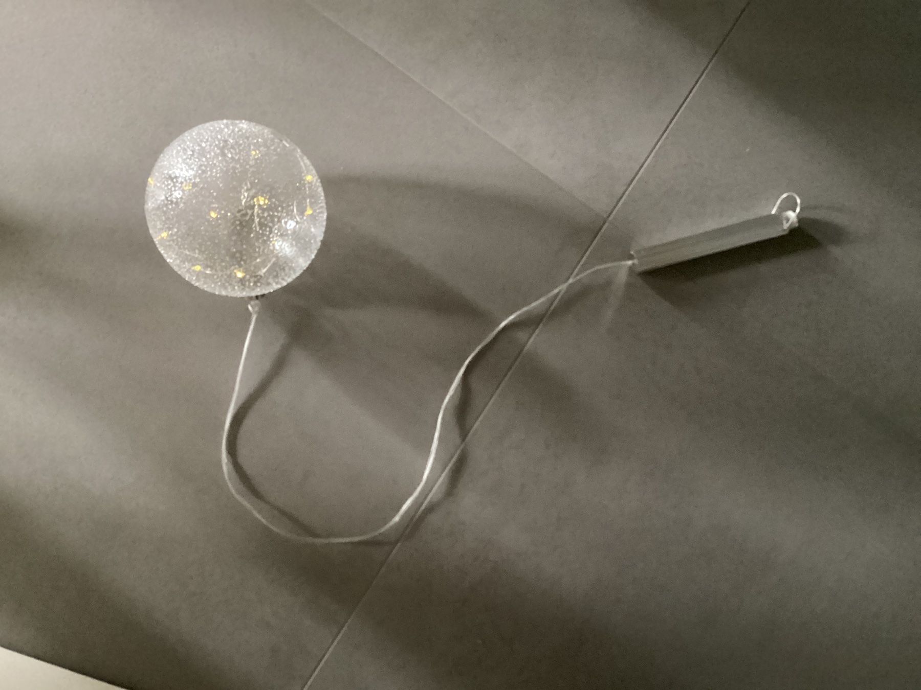 Tutte le decorazioni: Glaskugel mit Licht – Usato da Dachsen venduto da Achohberg 1