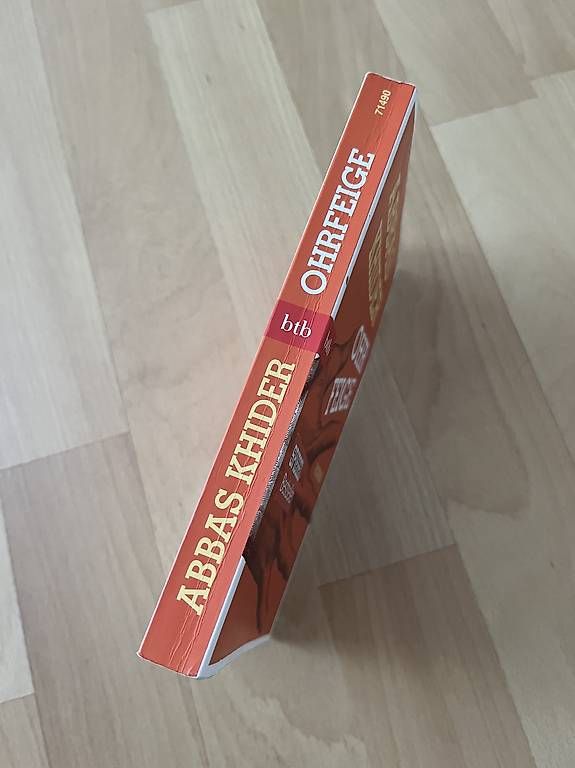 Libri: Ohrfeige - Abbas Khider - Roman – Usato da Kaltenbach venduto da happysunshineee 1
