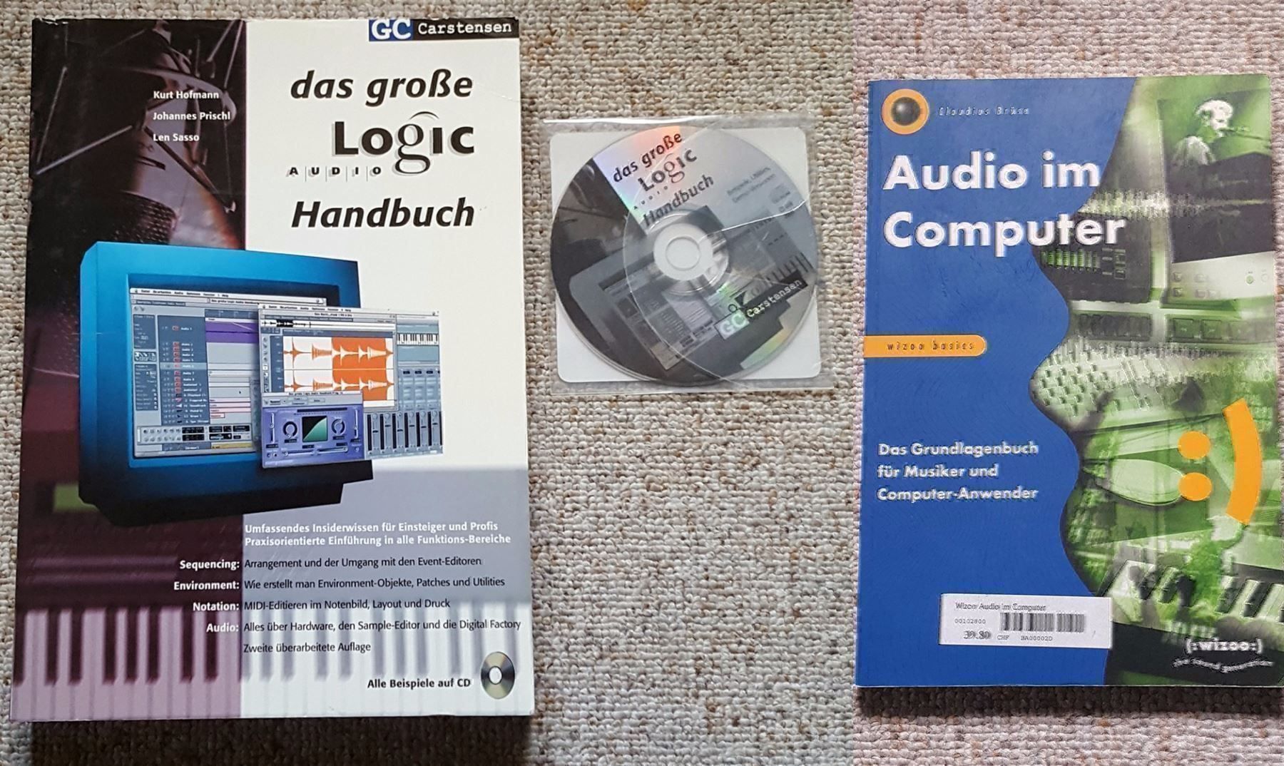 Libri: Logic Audio Handbuch Hofmann mit CD + Audio im Computer Buch – Usato da Unterseen venduto da bongmarley