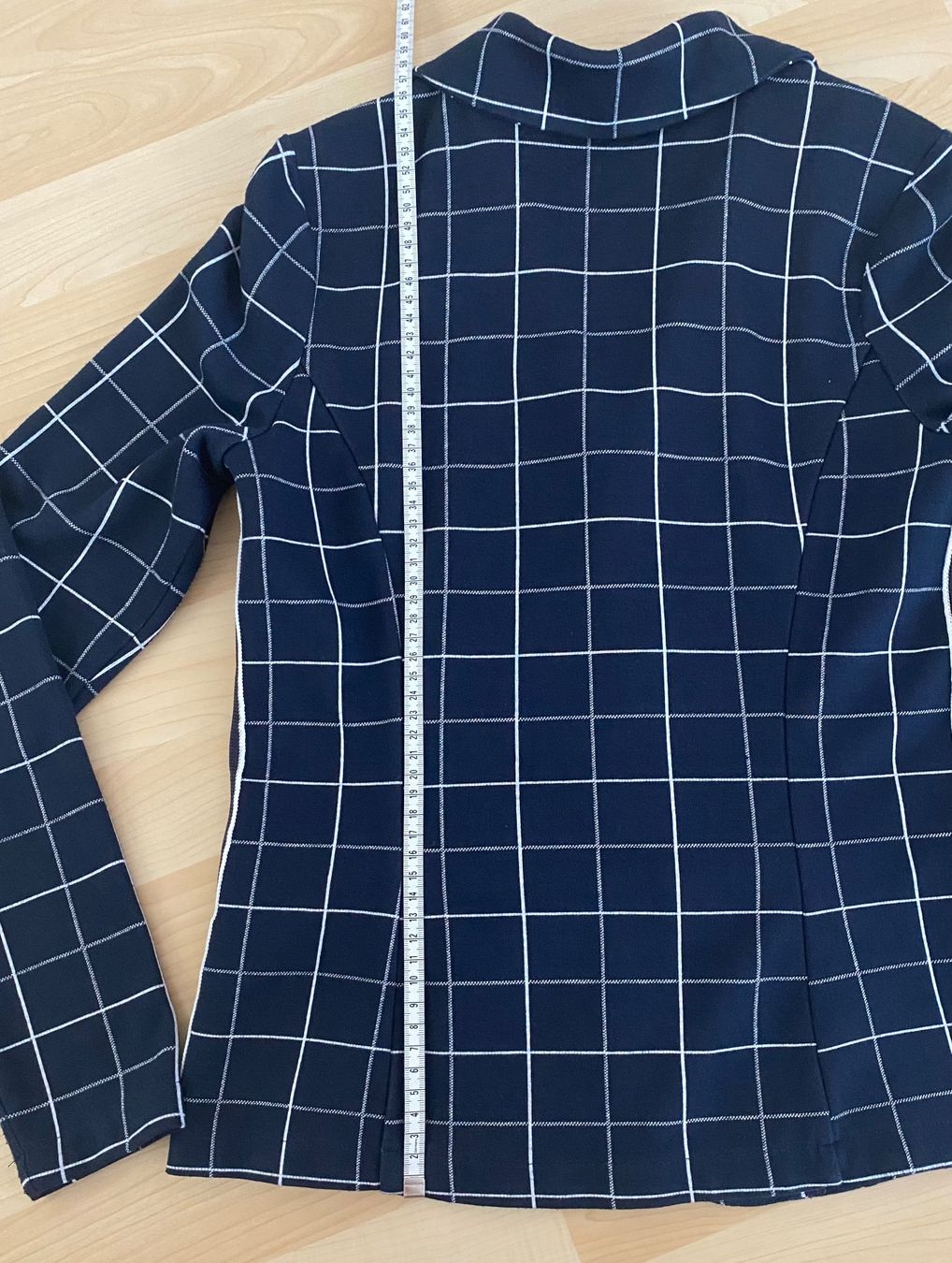 Giacche: Street One Blazer dunkelblau kariert Gr. 34 – Usato da Oberwil bei Büren venduto da _kuchen 3