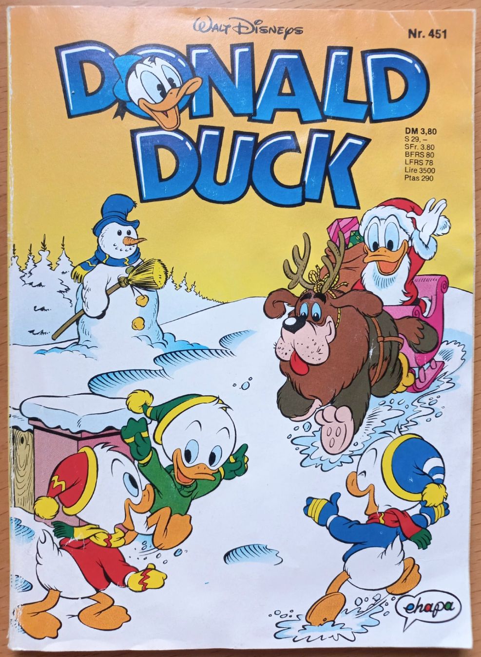 BD: Comic - Donald Duck 451 – D'occasion à Niederuzwil par lubimaja