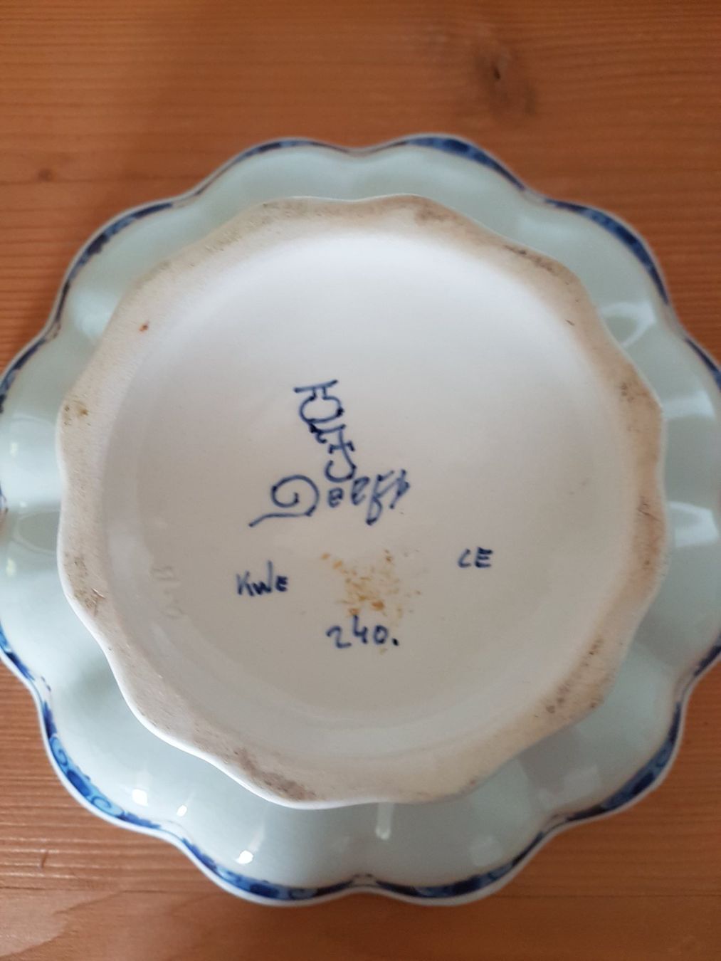 Piatti di portata: Delft antik Fussschale 23x8cm – Usato da Wallisellen venduto da Swissline11 2