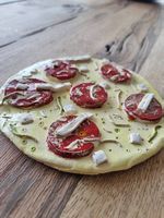 Deko Keramik Pizza Handarbeit 