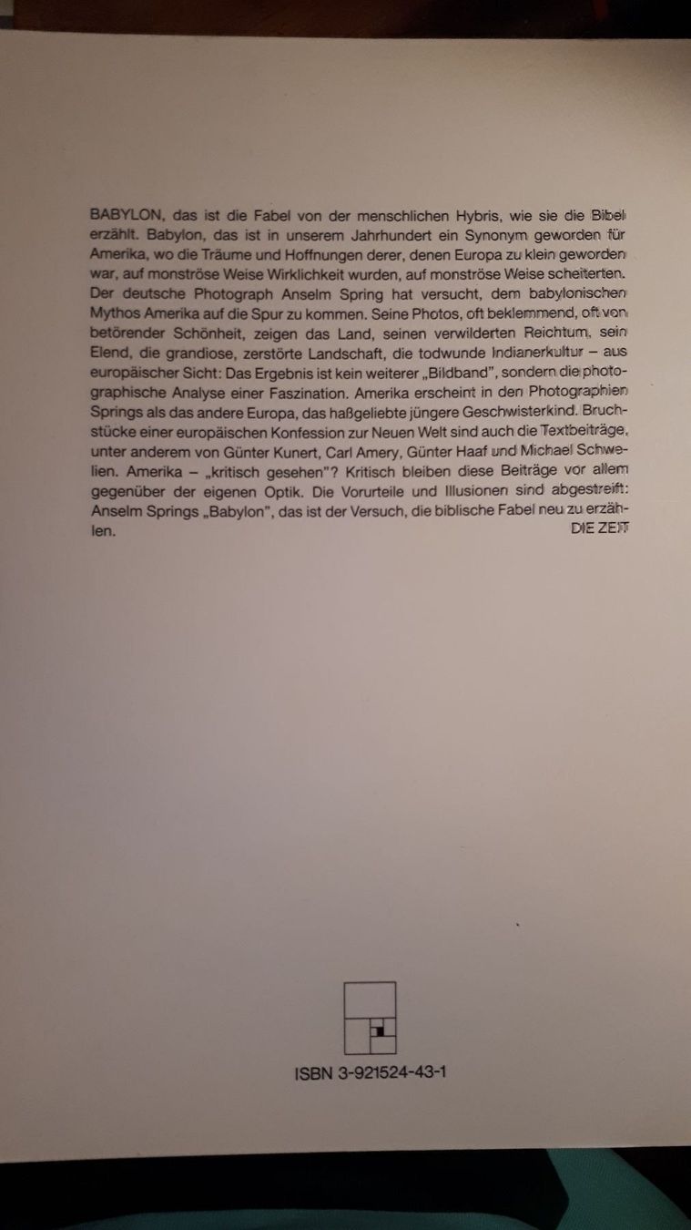 Libri: Babylon Bilder aus USA - Bildband – Usato da Dietikon venduto da Buchantiqdietikon 1