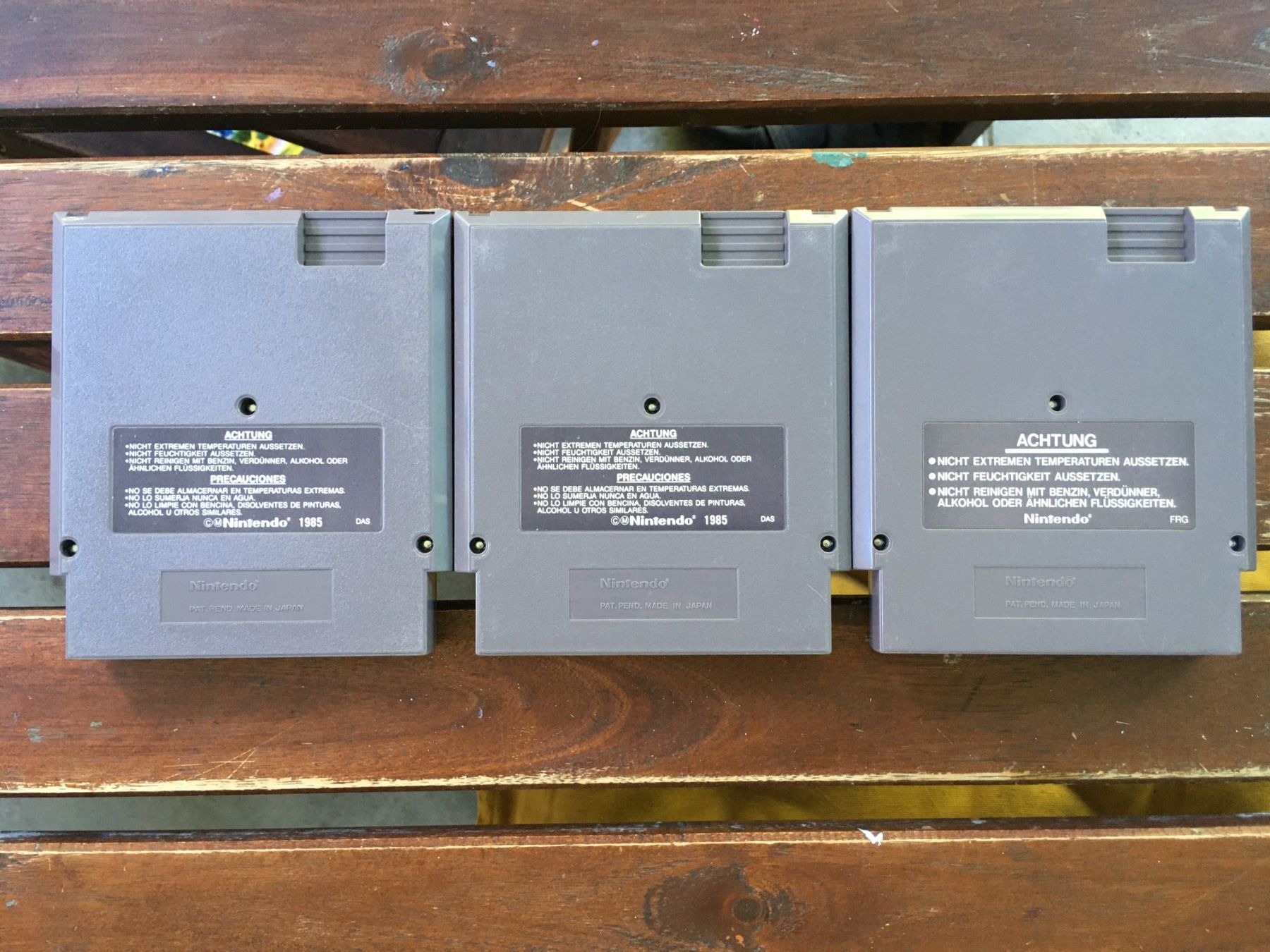 Nintendo Giochi: 3 Nintendo NES Spiele - Spiele Sammlung – Usato da St.Gallen venduto da sjosjo 1