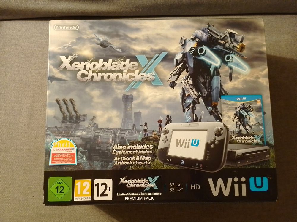 Console Wii U édition limitée Xenoblade Chronicles X NEUVE ! Kaufen auf Ricardo