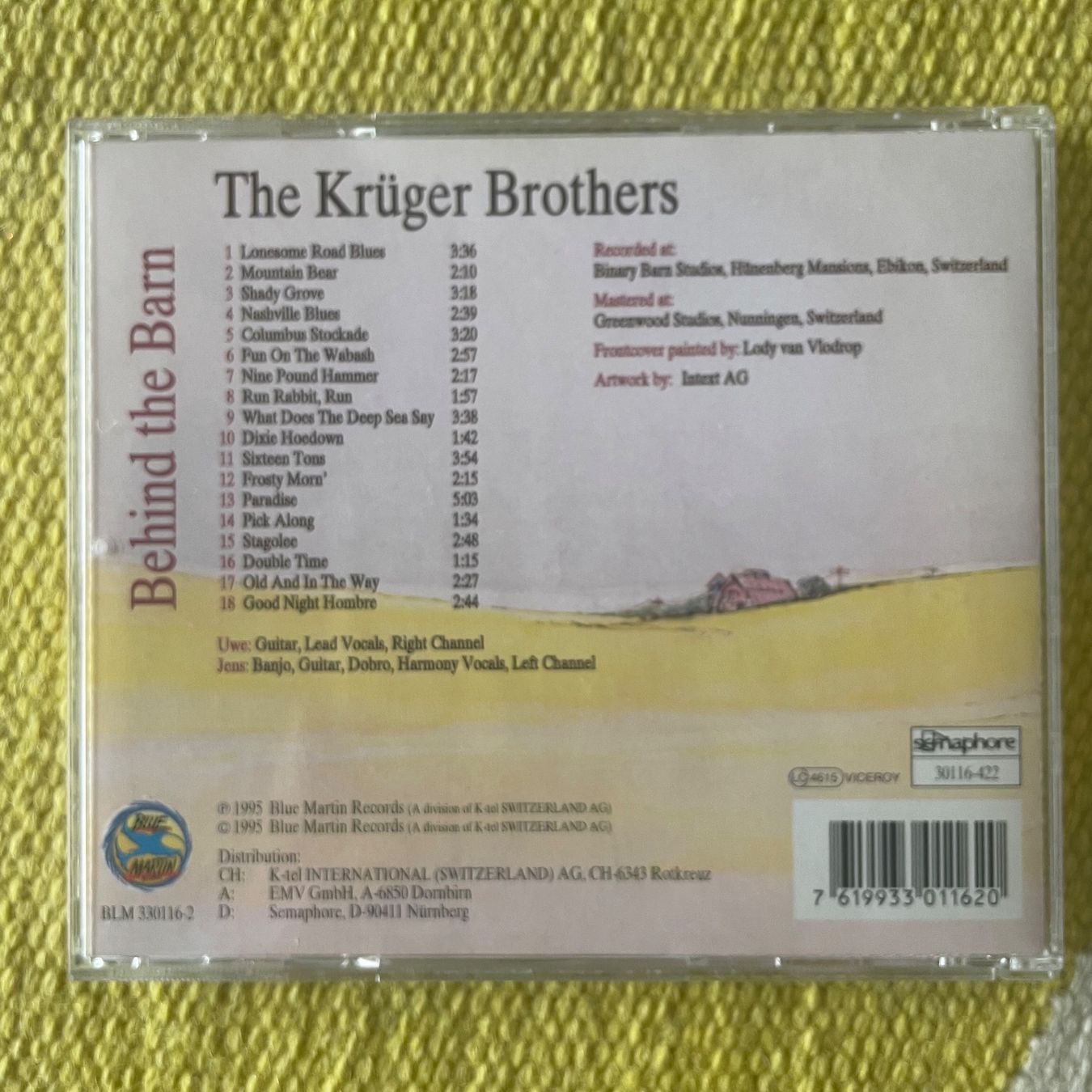 CDs: KRÜGER BROTHERS-BEHIND THE BARN – Gebraucht aus Rorschacherberg von CD-Roli 1