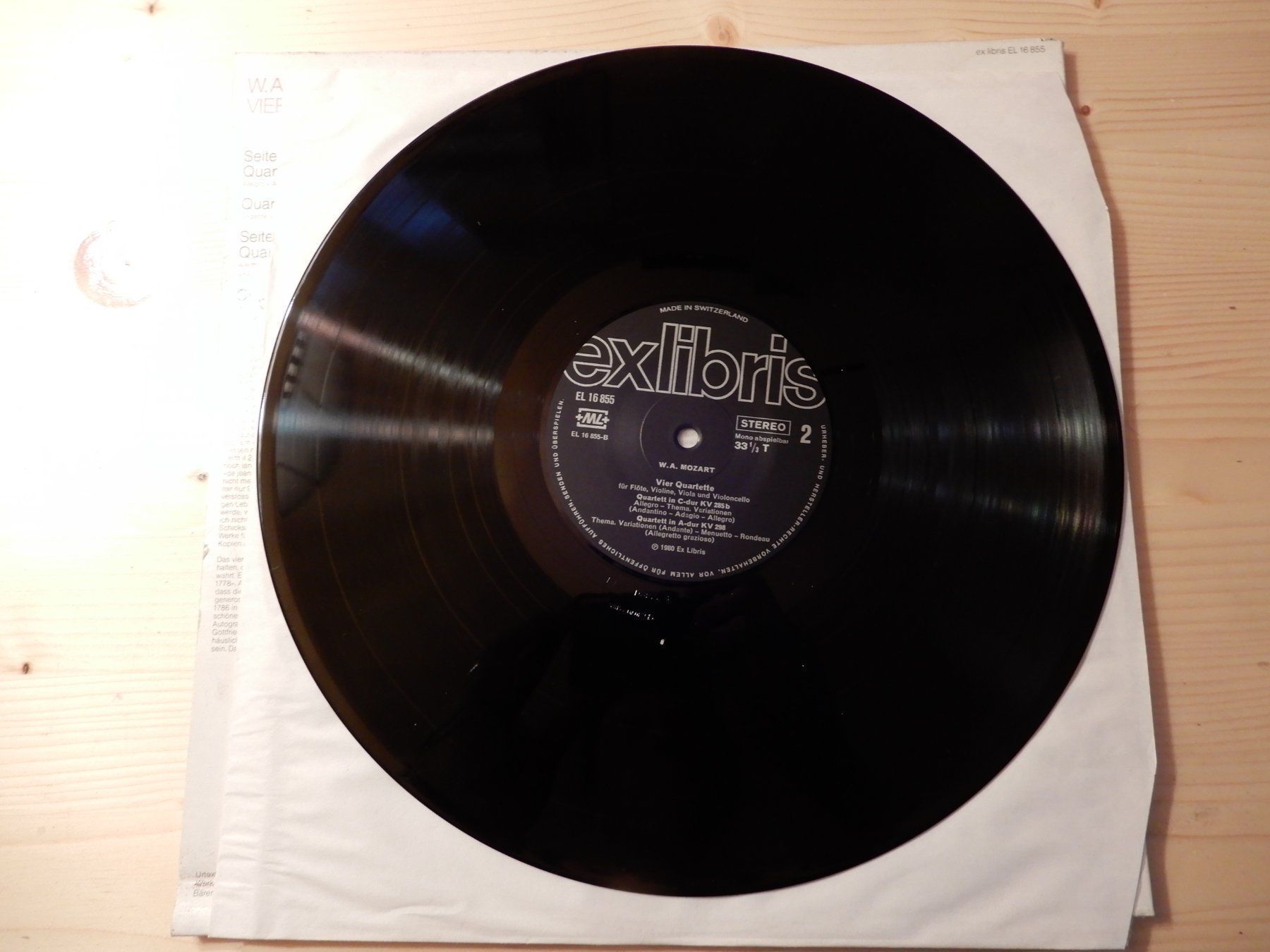 Dischi in vinile: W. A. Mozart Vier Quartette – Usato da Erstfeld venduto da Mario_boe0 4