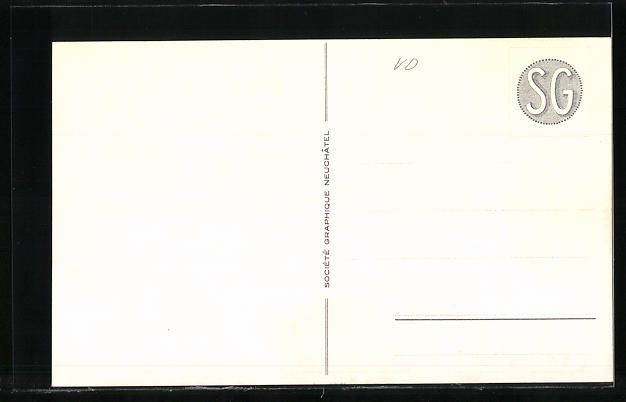 Cartoline postali: AK Vallorbe, Teilansicht mit Kirche – Usato da Berlin venduto da bartko-reher 1