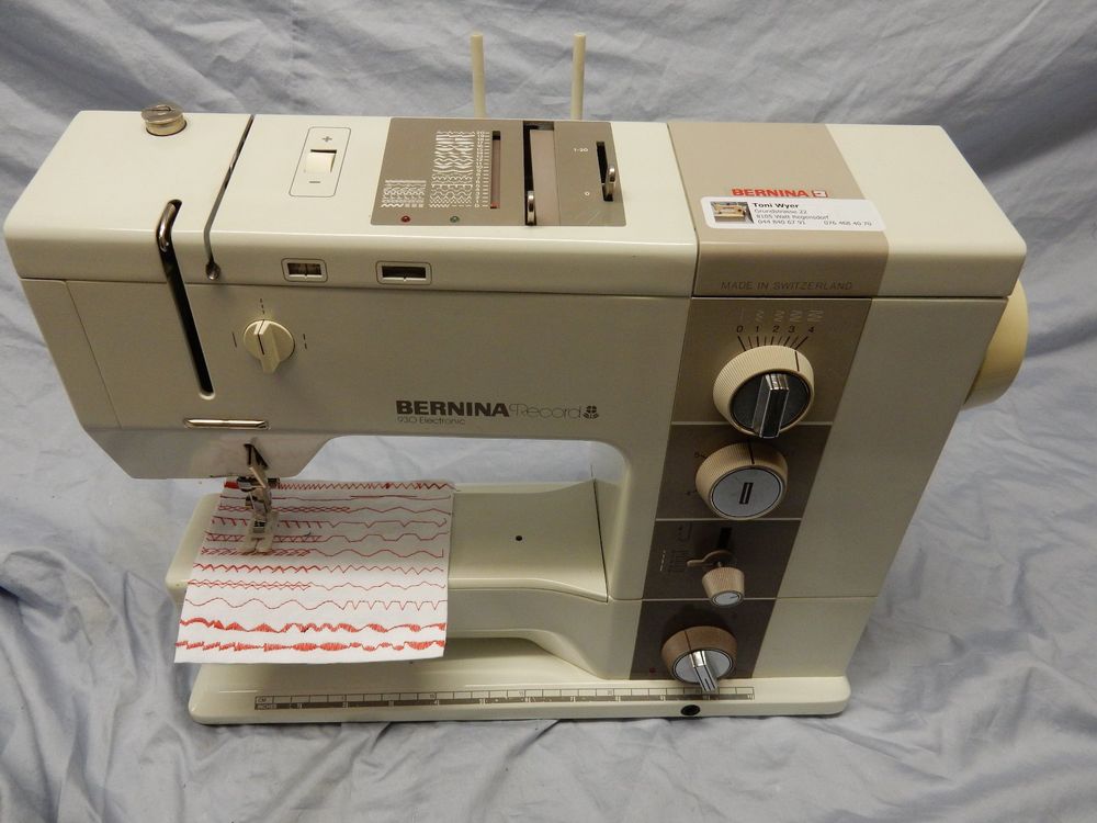 Bernina 930 record electronic 23097 Kaufen auf Ricardo