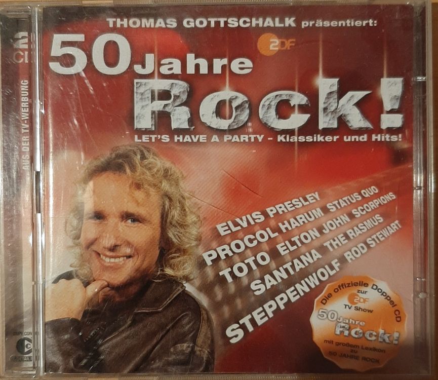 50 Jahre Rock Gottschalk, 2-CD, Rock Compilation, Sampler | Kaufen Auf ...