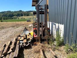 Stapler LINDE H12D defekt Ersatzteile / Hubmast